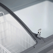 Congélateur coffre vitré avec roulettes 1,57 mètre_3