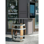 Écran Spécial extérieur (option Tactile) - norme IP65 - Verre anti vandalisme_3