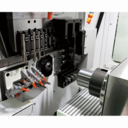 Tour CNC horizontal à banc incliné QUICKTECH - MINIMAX S20 - multiaxes pour pièces complexes_3