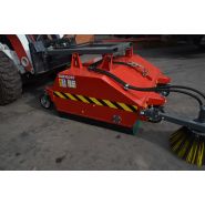 Balayeuse industrielle Attec - marche avant - pour télescopiques et chariots élévateurs - options hydrauliques et essence_3