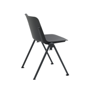 Chaise d'accueil multi-usage MIA - design élégant et moderne, 4 pieds empilables, 3 couleurs disponibles_3