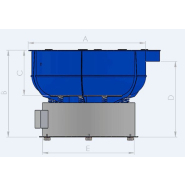 Tribofinition de polissage mécano-chimique et trovalisation - Vibrateurs cylindriques RV 15-SL avec ébavurage et polissage intégrés_3
