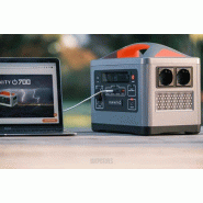 INFINITY Station d'énergie 700W + Panneau solaire 120W_3