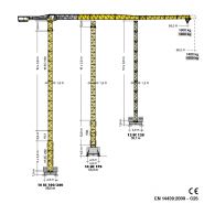 125 ec-b 6 flat-top grue à tour - liebherr - hauteur max. Sous crochet 59,00 m_3