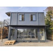 Bungalow de Chantier | Cabane de Chantier  | Container Amenage | Bureau Container | Bureau Conteneur | Modèle MODULHAUS 480cmx600cm_3