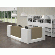 Banque d'accueil d'angle Z2 - Officity - 225, Beige_3