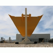 Godet de déchargement élevé Fravizel - grande capacité, pour matériaux légers_3