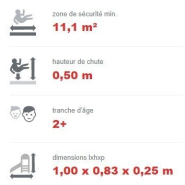 Jeu à ressort zèbre - Conforme EN1176 - Référence BT15038 - Ressort EIBACH et plastiques HDPE durables_3