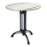 Table de style art déco pour usage professionnel, fabriquée en Europe