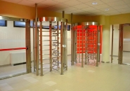 Tourniquet TR 104 - pleine hauteur - Saima - acier inox AISI 304 et rotor à 3 parties_3