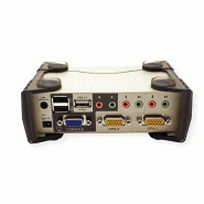 Aten cs1732b switch kvm vga, ps/2-usb, audio, hub usb, 2 ports_3