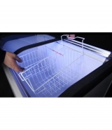 Congélateur bahut coffre 445 litres - froid statique, serrure, portes coulissantes en verre incurvé - CHR_3