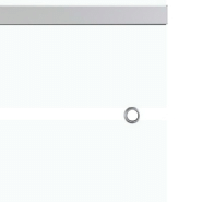 Vidaxl porte coulissante butées souples verre esg aluminium 90x205 cm 288062_3