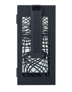 BELLA Corbeille anti-nuisibles 110L - à poser ou à fixer avec cendrier - Référence 59373_3