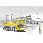 Mk 88-4.1 grues automotrices - Liebherr - capacité de levage max 8000 kg - portée max 45m - hauteur de crochet 59,10m_3