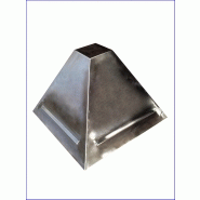 Pyramide magnétique manuelle pour traitement de matériaux en chute gravitaire
