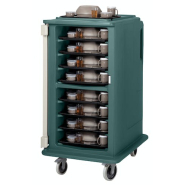 Chariot de distribution de plateaux repas - 16 plateaux - pour hôpitaux, maisons de convalescence ou prisons_3