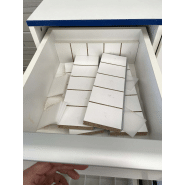 Meuble de laboratoire d'occasion à 10 tiroirs - sur pieds métal - ATEX - P21091168_3