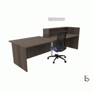 Banque d'accueil design avec accès PMR Z2 - Officity - 246, Droite, Eucalyptus_3