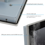 Panel PC industriel fanless 15 pouces - EVI-C015SCC - Supervision, HMI, Automatisation_3