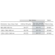 Bac à palmier SARLAT - revêtement tôle d'acier galvanisé ou bac acier amovible avec anneaux inclus_3