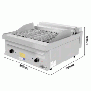 Grill électrique direct à eau - 8,75 kW | GGM -EGE80_3