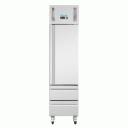 Armoire réfrigérée négative inox - 1 porte et 2 tiroirs  - GN compacte série G - 180L - Polar - UA116_3