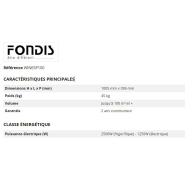 Climatiseur de cave à vin puissant et élégant - WINE SP100 - S.G.M.N. E-TRADE S.A.S. - Refroidissement et réchauffage jusqu'à 100 m3_3