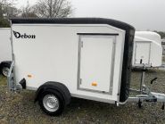 Remorque fourgon en polyester composite DEBON - Non-Freinée - C255 V2 - PTAC : 500 ou 750 Kg - 255x125xH155 cm - Référence HK132614-18PF30 Basic_3