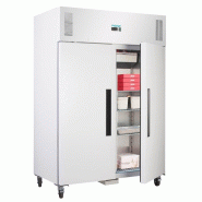 Armoire réfrigérée négative GN double porte blanche Série G 1200L CD616 Polar_3