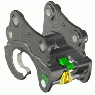 Système de verrouillage automatique pour attache rapide Morin