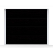 Double porte de garage sectionnelle RenoMatic - anti-effraction, rainure L, surface Slategrain, motorisation incluse_3