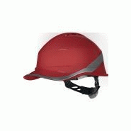 Casque de chantier ventilé - forme casquette baseball Diamond6WTR - vision verticale améliorée_3