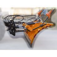 D1s-5 - Lame de déneigement orientable pour camions - Snow Service avec système hydraulique et anti-choc_3