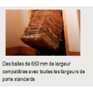 Presse à balles compacte V4 pour l'industrie - Balles jusqu'à 70 kg_3