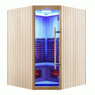 SAUNA INFRAROUGE BOREAL® SIGNATURE 150C D'ANGLE À SPECTRE COMPLET - 150X150X205_3