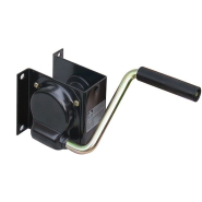 4483 - Treuil manuel à câble électro-zingué Haacon France - capacité 650 kg, options de manivelle de sécurité_3