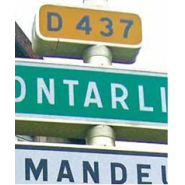 Panneaux directionnels à caissons traversants en aluminium - Gamme BERGERONNETTE - Sobres, robustes et adaptés aux sites urbains ou ruraux_3