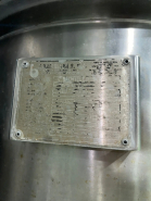 Réservoir bachiller en acier inoxydable de 1 150 litres avec agitation - référence : c11703_3