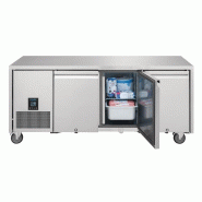 Table réfrigérée négative 3 portes Serie U Premium 420L UA008 Polar_3