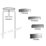 Potelet ou Borne en inox - à sceller ou amovible - Diamètre 90 mm - Norme TRAT1225621A_3