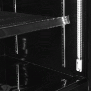 Réfrigérateur vitré Noir RAL9005 - | Tefcold - AtomMaxiC3DBB_3