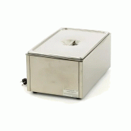 Bain-marie électrique professionnel - 1 x GN 1/1 - avec robinet de vidange - Bac GN inclus | Maxima_3