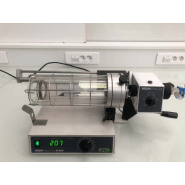 Four tubulaire de laboratoire en verre - Büchi B580 reconditionné - Provenance laboratoire pharmaceutique_3