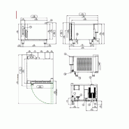 Friteuse à air professionnelle sans hotte Venix HOP | 9,5 kW | Panier rotatif DryPRO | Noire_3
