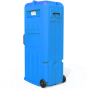 Toilette chimique de chantier transportable et autonome_3