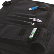 Sac messager - Réf: BG21 - Polyester résistant 600D - Multi-compartiments - Bag Base_3