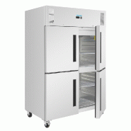 Armoire réfrigérée positive inox - 4 portillons - GN série G - 1200L - Polar - PG053_3