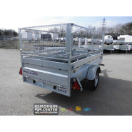 Remorque polyvalente Lider Robust 2m50 - 1 essieu freiné - PTAC : 1300 kg - 253 x 134 x H50 cm - Référence 34392_3