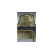 Suzy - chaise pliante en plastique attachable pour extérieur et collectivité - Vif Furniture - bronze/chocolat_3